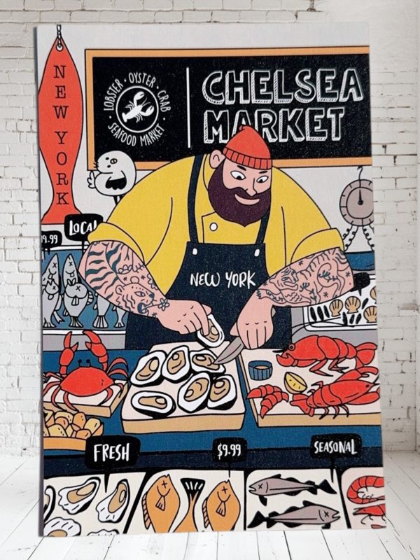 Chelsea Market-Postcard - Image 4