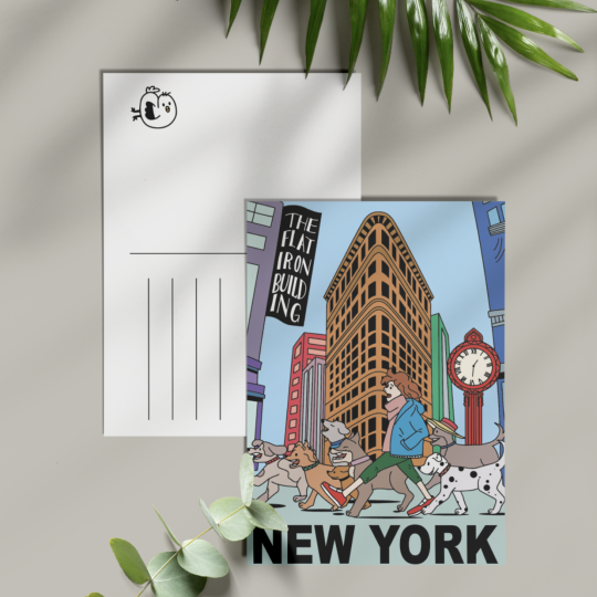 Flatiron Building-Postcard