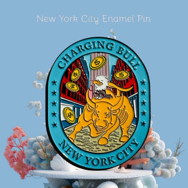 Charging Bull Pin - Image 4