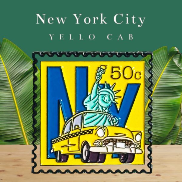 Lady Liberty in Yellow Taxi - Image 5