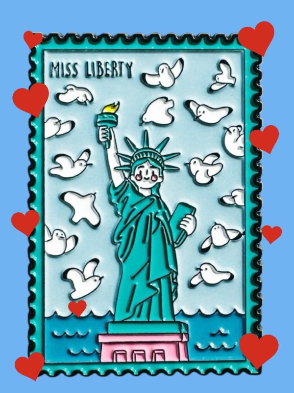 Lady Liberty with Seagulls - Image 6