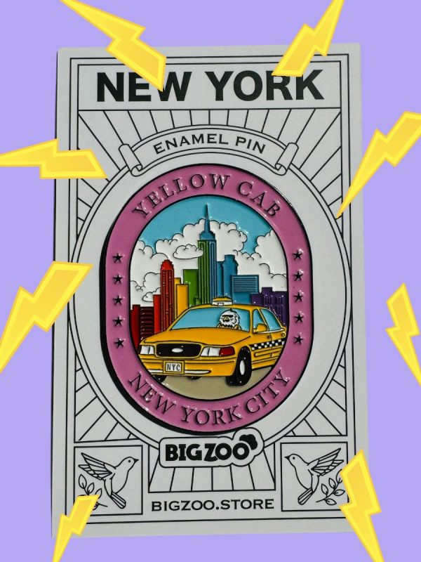 Yellow Cab Pin - Image 3