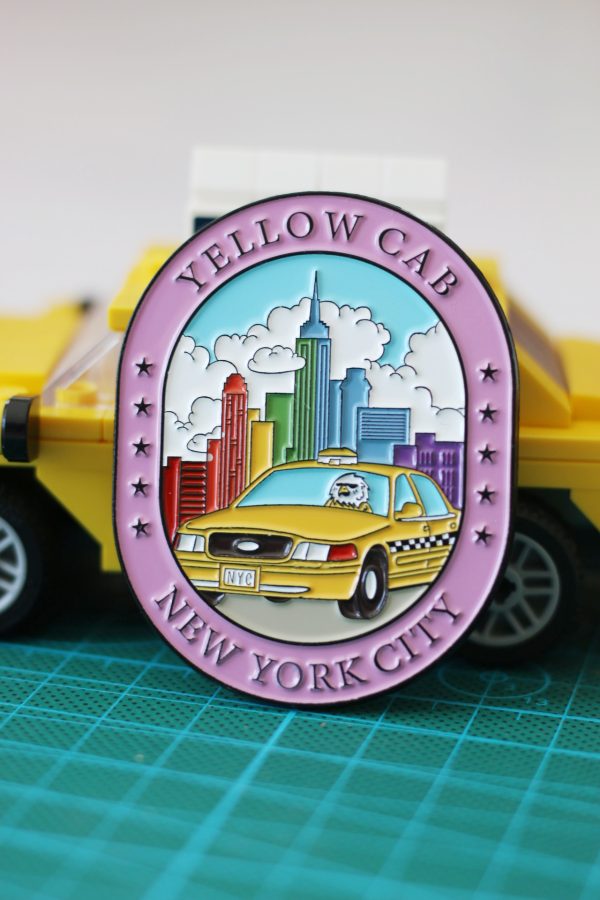 Yellow Cab Pin - Image 2